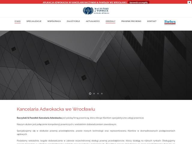 Kancelaria radcy prawnego Łukasz Raczyński
